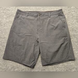 Vuori Aim Short Men's 33 Charcoal Grey Hybrid Performance Stretch